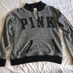 Grey PINK Sweatshirt